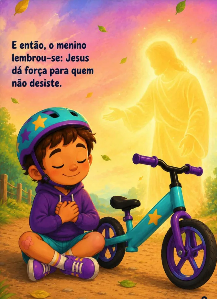 Página ilustrada 12 da coleção Com Jesus