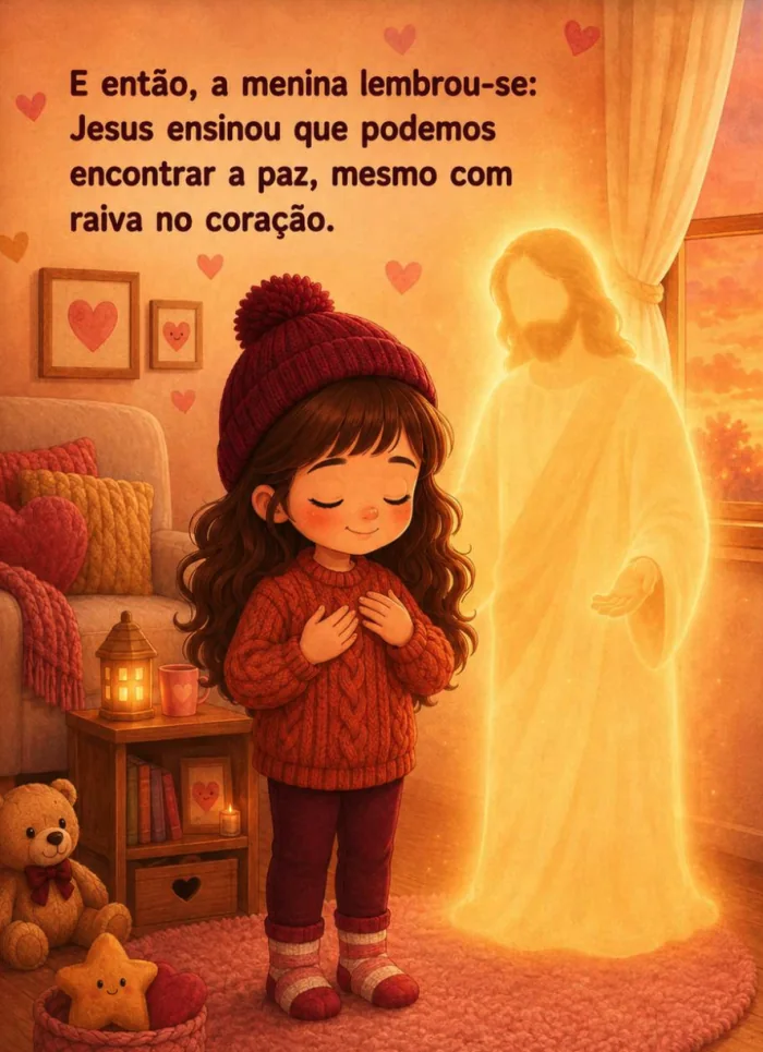 Página ilustrada 14 da coleção Com Jesus