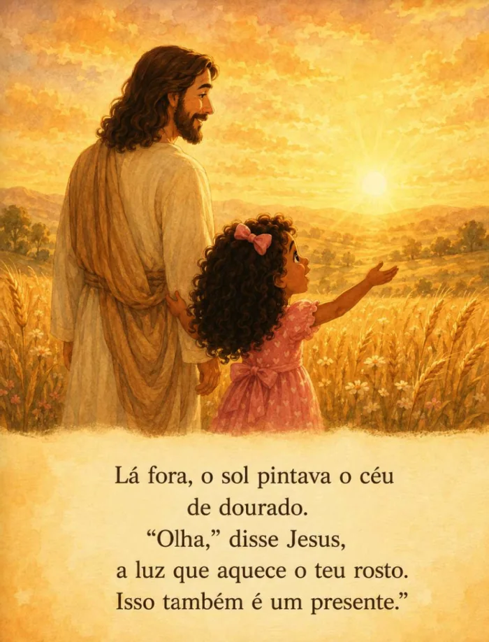 Página ilustrada 3 da coleção Com Jesus