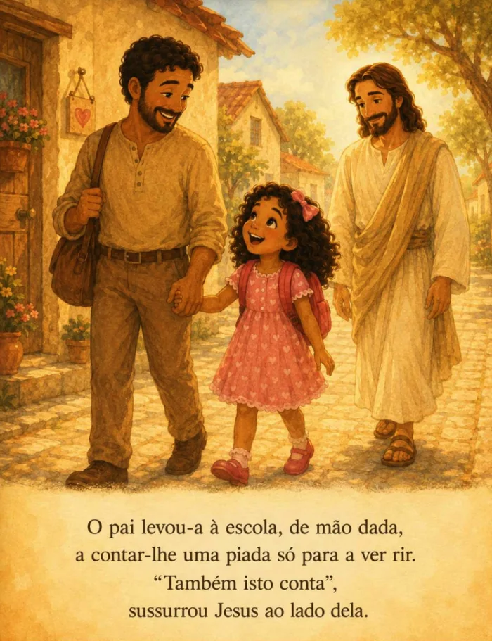 Página ilustrada 4 da coleção Com Jesus