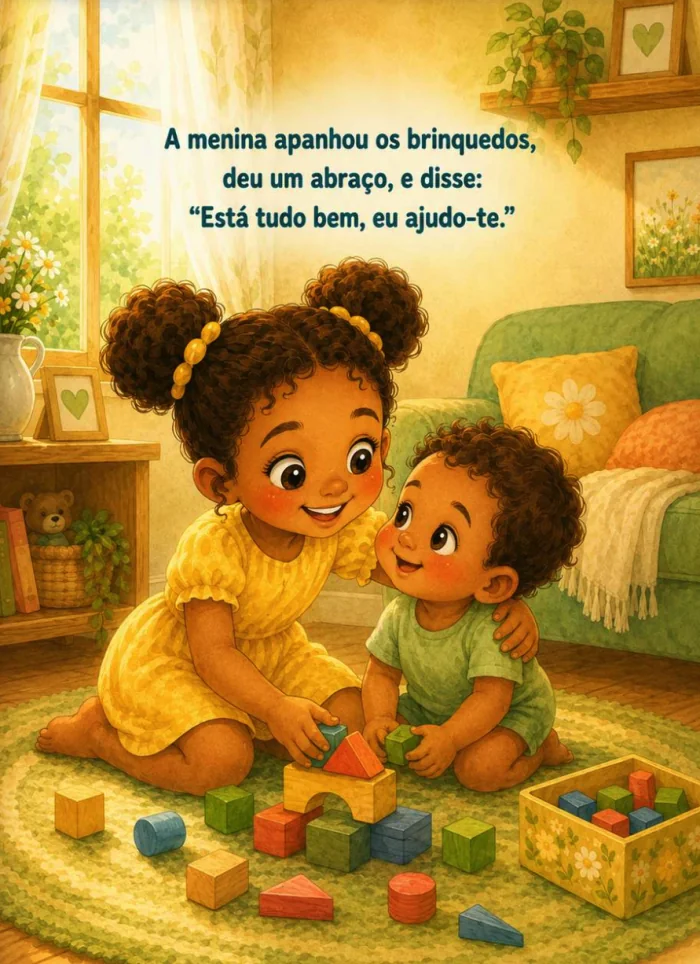 Página ilustrada 5 da coleção Com Jesus