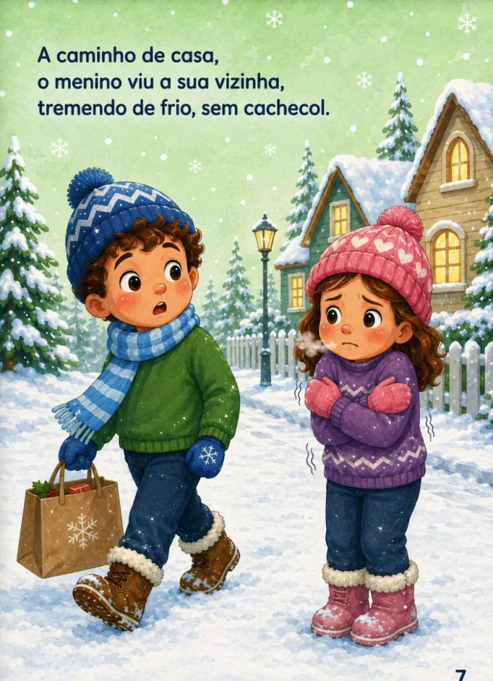 Página ilustrada 9 da coleção Com Jesus