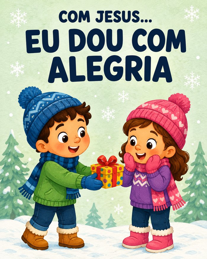 Com Jesus Eu Dou com Alegria