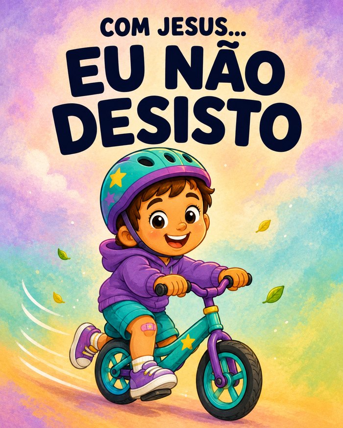 Com Jesus Eu Não Desisto